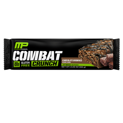 (MP) COMBAT CRUNCH BAR 63G CHOC BROWINE