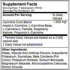 (MP) CORE LINE CARNITINE 30 SERVINGS (458ML)CITRUS