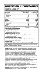 (MP) IRON MASS 5LB (2.27KG) CHOCOLATE