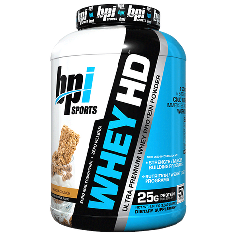 (BPI) WHEY HD 4.5LB (2.04KG) GRANOLA CRUNCH