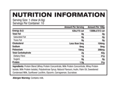 (BPI) FUNNBAR CARAMEL & CHOCOLATE 48G