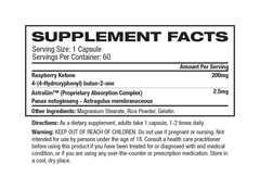 (SD) RASPBERRY KETONES
