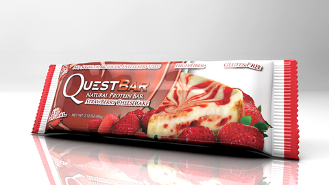 (QUEST) PROTEIN BAR 60G STRAW CHEESECAKE