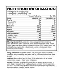 (IA) SUPER QUAD PROTEIN 4LB (1.8KG) STRAWBERRY