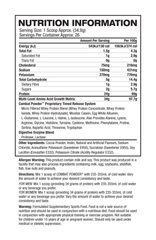 (MP) COMBAT 2LB (907G) PEACH SWIRL