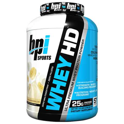 (BPI) WHEY HD 4.5LB (2.04KG) BANANA MARSHMALLOW