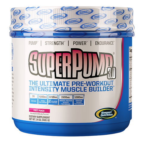 (GAN) SUPER PUMP 3.0 FRUIT PUNCH 36 SERVE