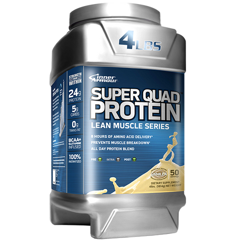 (IA) SUPER QUAD PROTEIN 4LB (1.8KG) VANILLA