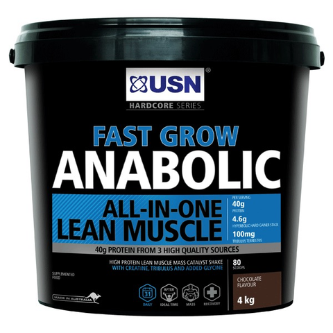 (USN) FAST GROW ANABOLIC 4KG CHOCOLATE