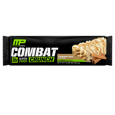 (MP) COMBAT CRUNCH BAR 63G CINNAMON TWIST