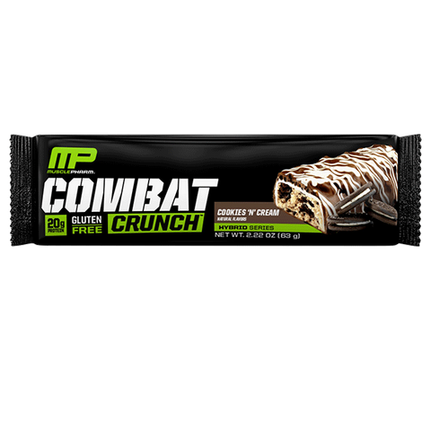 (MP) COMBAT CRUNCH BAR 63G COOKIES CREAM