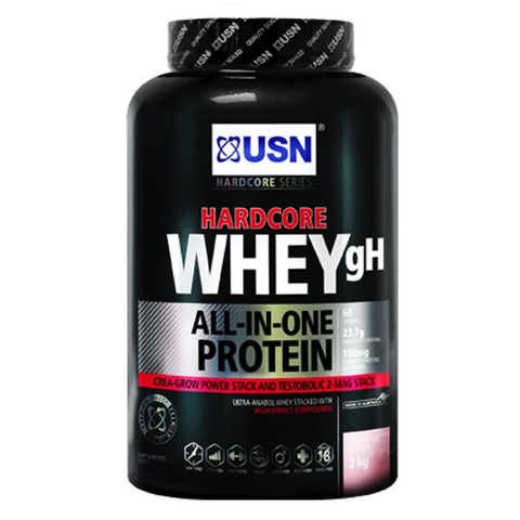 (USN) HARDCORE WHEY 2KG STRAWBERRY