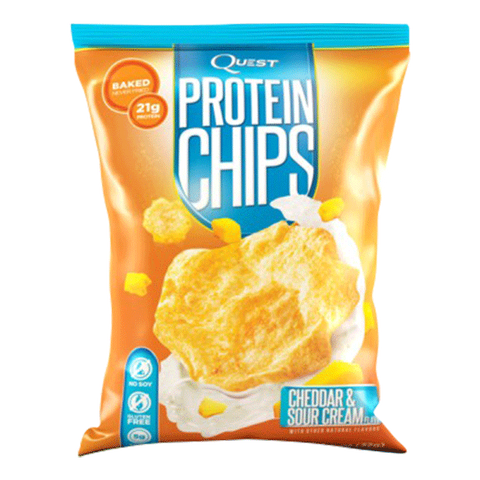 (QUEST) PROTEIN CHIPS CHEDDAR AND SOUR CREAM