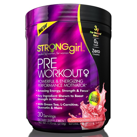 (SG) STRONG GIRL PRE 30 SERVES FRUIT PUNCH
