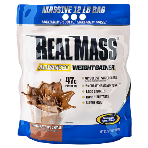 (GAN) REAL MASS ADVANCED 12LB (5.44KG) STRAWBERRY