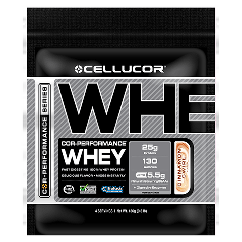 (CE) COR PERFOR WHEY PROTEIN 4LB CINNAMON SWIRL