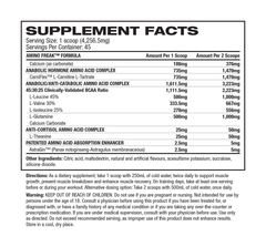 (PF) AMINO FREAK POWDER BLUE RASP 25 SERVE