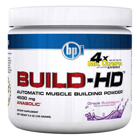 (BPI) BUILD HD 30 SERVING GRAPE BUBBLEGUM