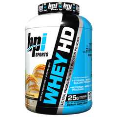 (BPI) WHEY HD 4.5LB (2.04KG) VANILLA CARAMEL