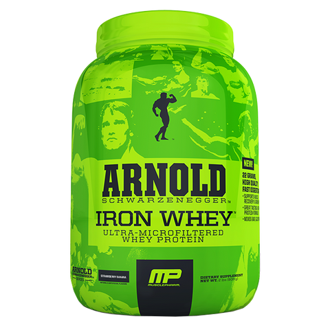 (MP) IRON WHEY 2LB (909G) STRAWBERRY BANANA