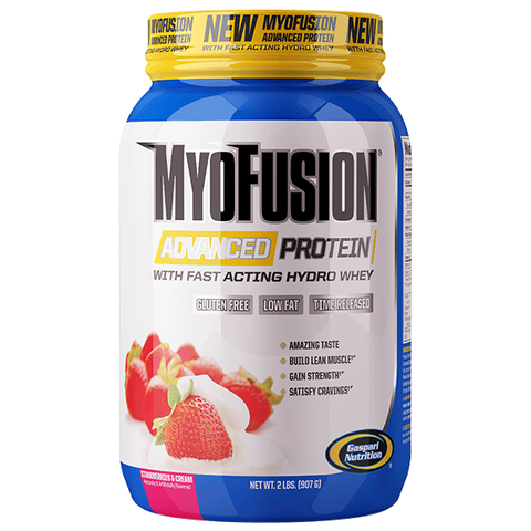 (GAN) MYOFUSION ADVANCED 2LB (909G) STRAWBERRY