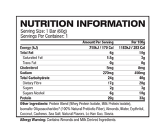 (QUEST) PROTEIN BAR 60G COCONUT CASHEW