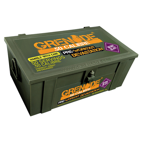 (GRENADE) 50 CALIBRE 50 SERVINGS BERRY BLAST