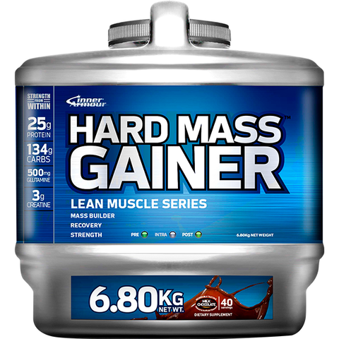 (IA) HARD MASS GAINER JAR 15LB (6.8KG) FRESH STRAW