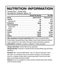 (FO) WHEY BUILD 2LB (907G) STRAWBERRY