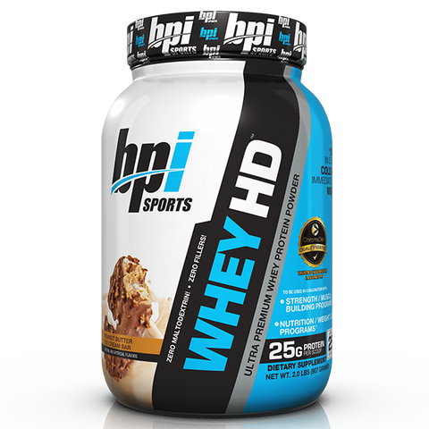 (BPI) WHEY HD 4.5LB (2.04KG) P/BTR ICE CREAM BAR