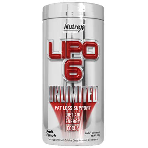 (NUTREX) LIPO 6 UNLIMITED POWDER 60 SERVE F PUNCH