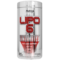 (NUTREX) LIPO 6 UNLIMITED POWDER 60 SERVE F PUNCH