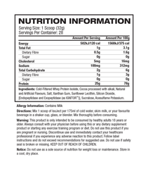 (EN) ISOJECT 2LBS (908G)  CHOCOLATE