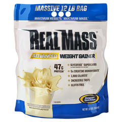 (GAN) REAL MASS ADVANCED 12LB (5.44KG) VANILLA