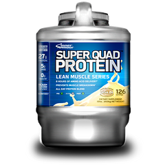 (IA) SUPER QUAD PROTEIN 10LB (4.54KG) VANILLA